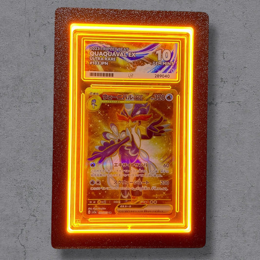 LumiSlab Graded Card Holder - Orange