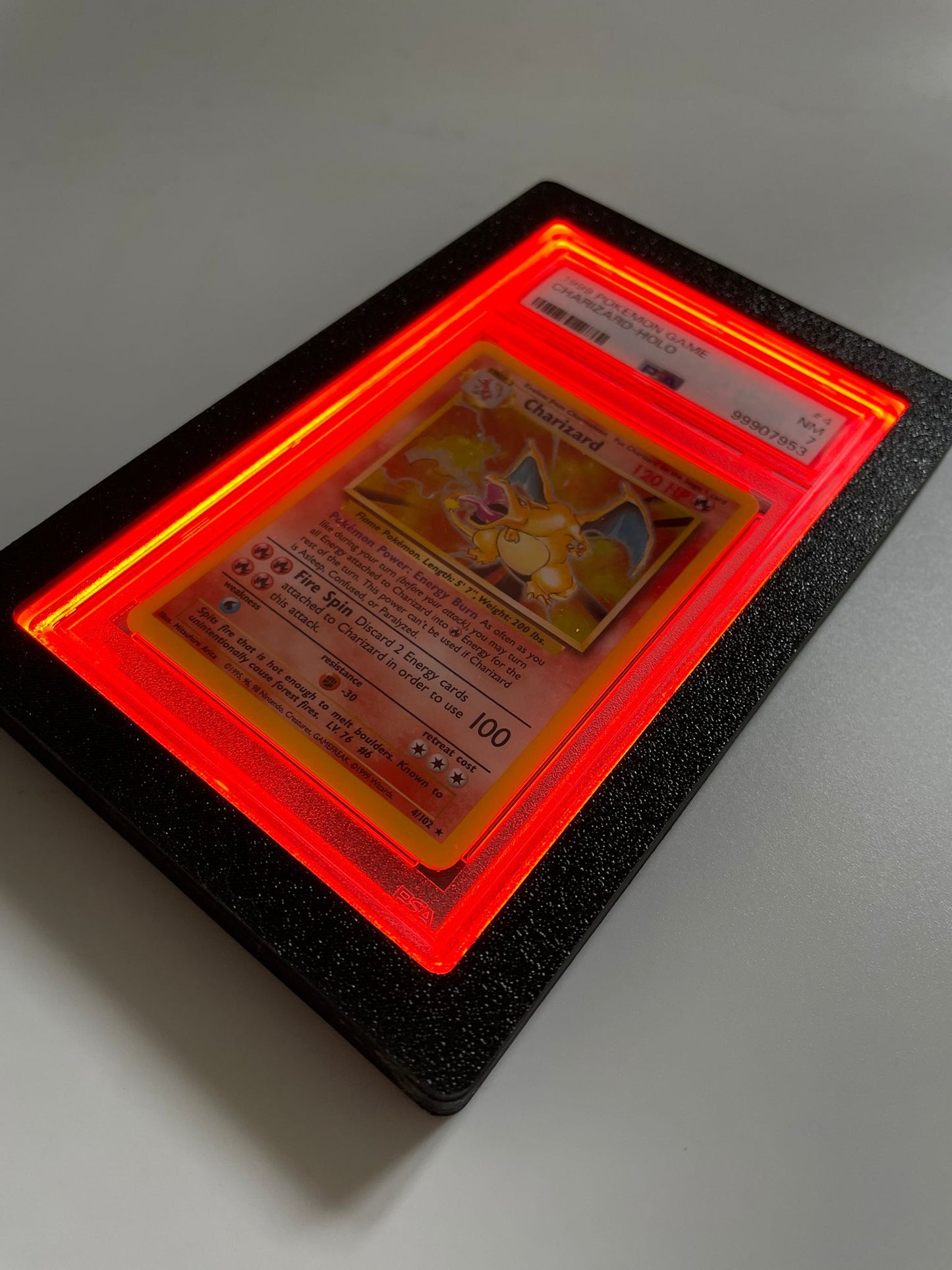 LumiSlab Graded Card Holder - Red