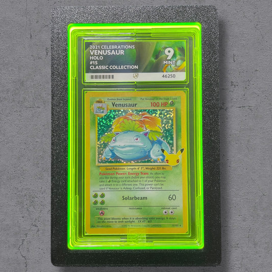 LumiSlab Graded Card Holder - Green