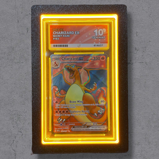 LumiSlab Graded Card Holder - Orange