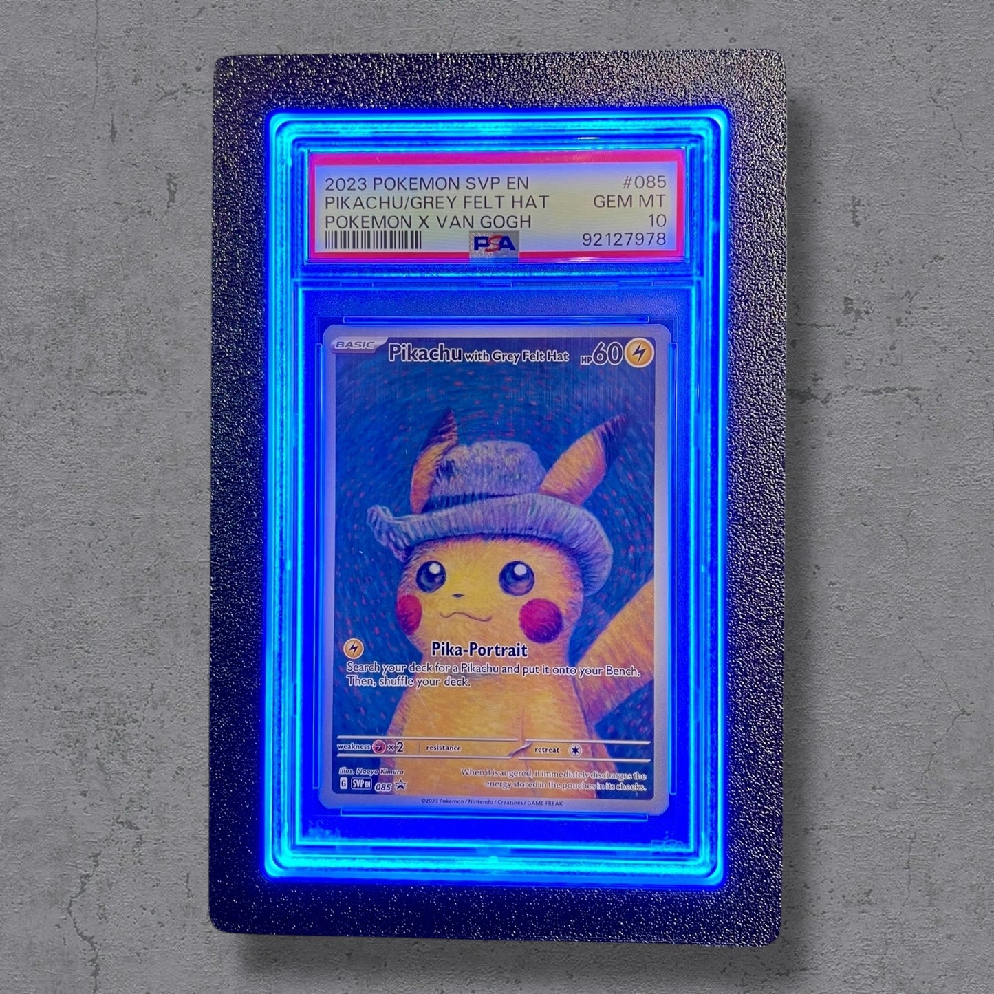 LumiSlab Graded Card Holder - Blue