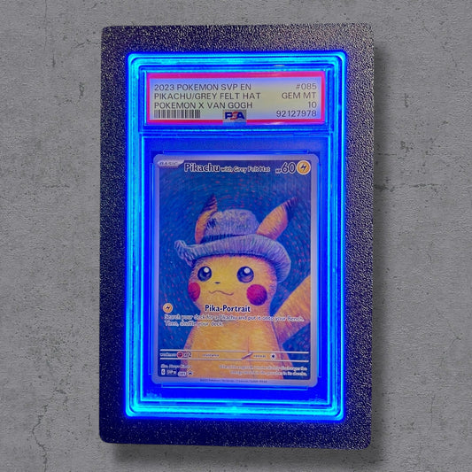 LumiSlab Graded Card Holder - Blue