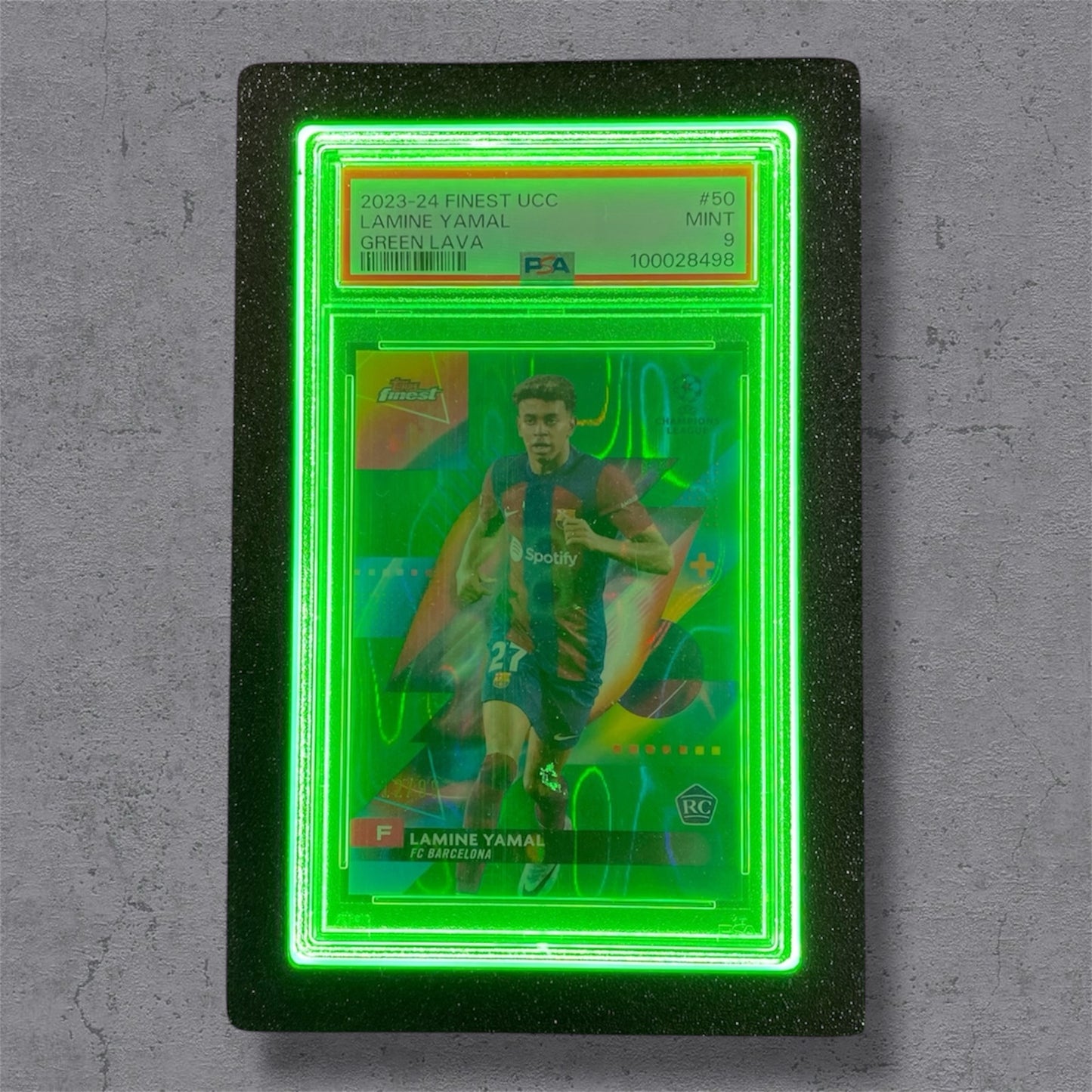 LumiSlab Graded Card Holder - Green
